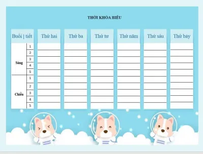 Một số mẫu hình nền thời khóa biểu máy tính (Ảnh: Internet) Một số mẫu hình nền thời khóa biểu máy tính (Ảnh: Internet)