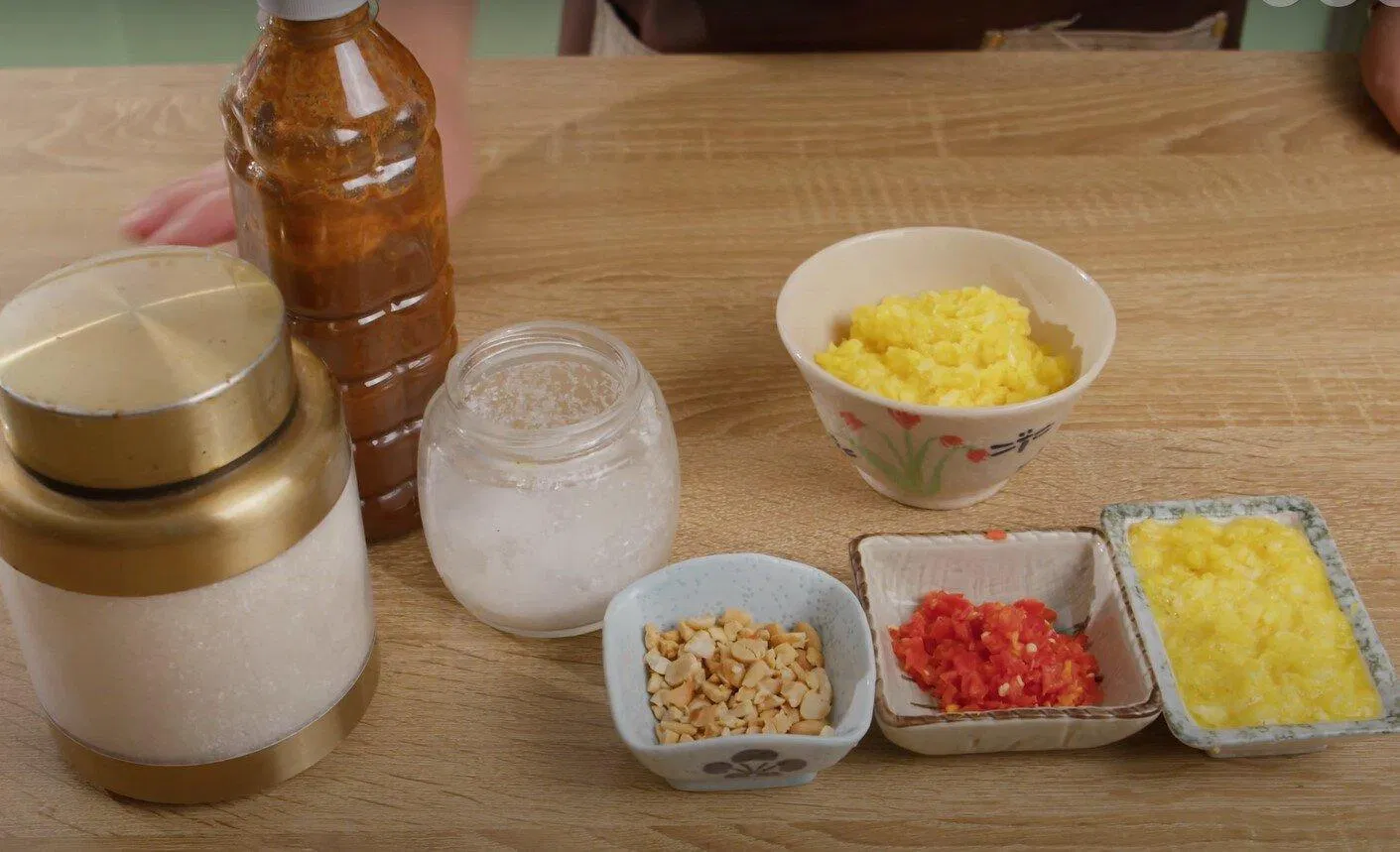 Nguyên liệu pha mắm nêm