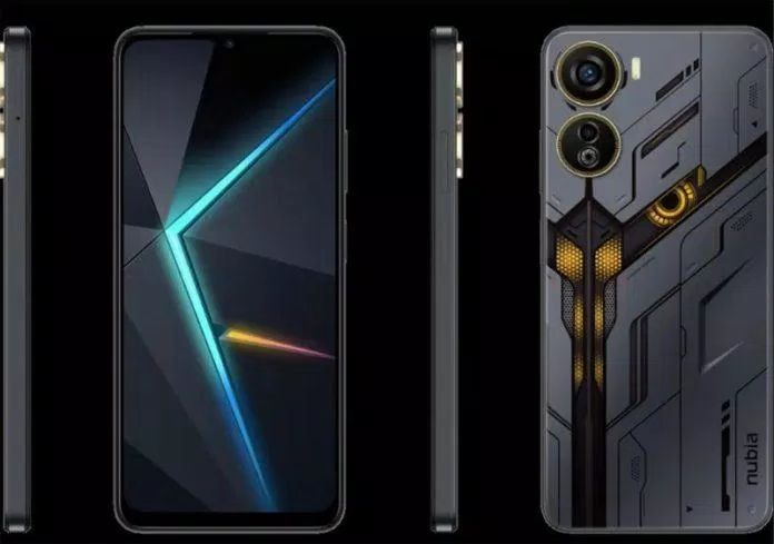 Máy có thiết kế theo phong cách gamming phone và cho cảm giác cầm nắm khá chắc chắn (Ảnh: Internet) Máy có thiết kế theo phong cách gamming phone và cho cảm giác cầm nắm khá chắc chắn (Ảnh: Internet)