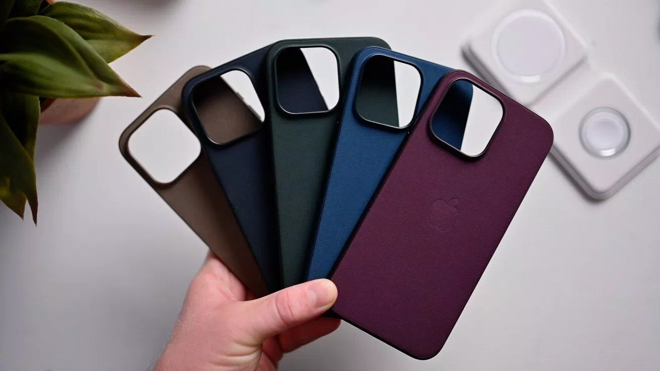 Ốp lưng FineWoven của Apple dành cho iPhone 15 (Ảnh: Internet) Ốp lưng FineWoven của Apple dành cho iPhone 15 (Ảnh: Internet)
