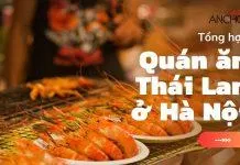 quán ăn Thái Lan ở Hà Nội