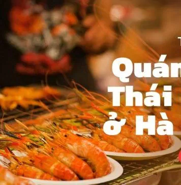 quán ăn Thái Lan ở Hà Nội