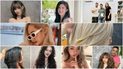 Hình ảnh khách hàng tại salon Hình ảnh khách hàng tại salon