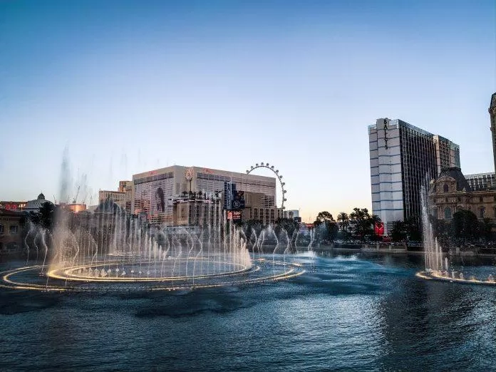 Đài phun nước Bellagio. (Nguồn: Internet)