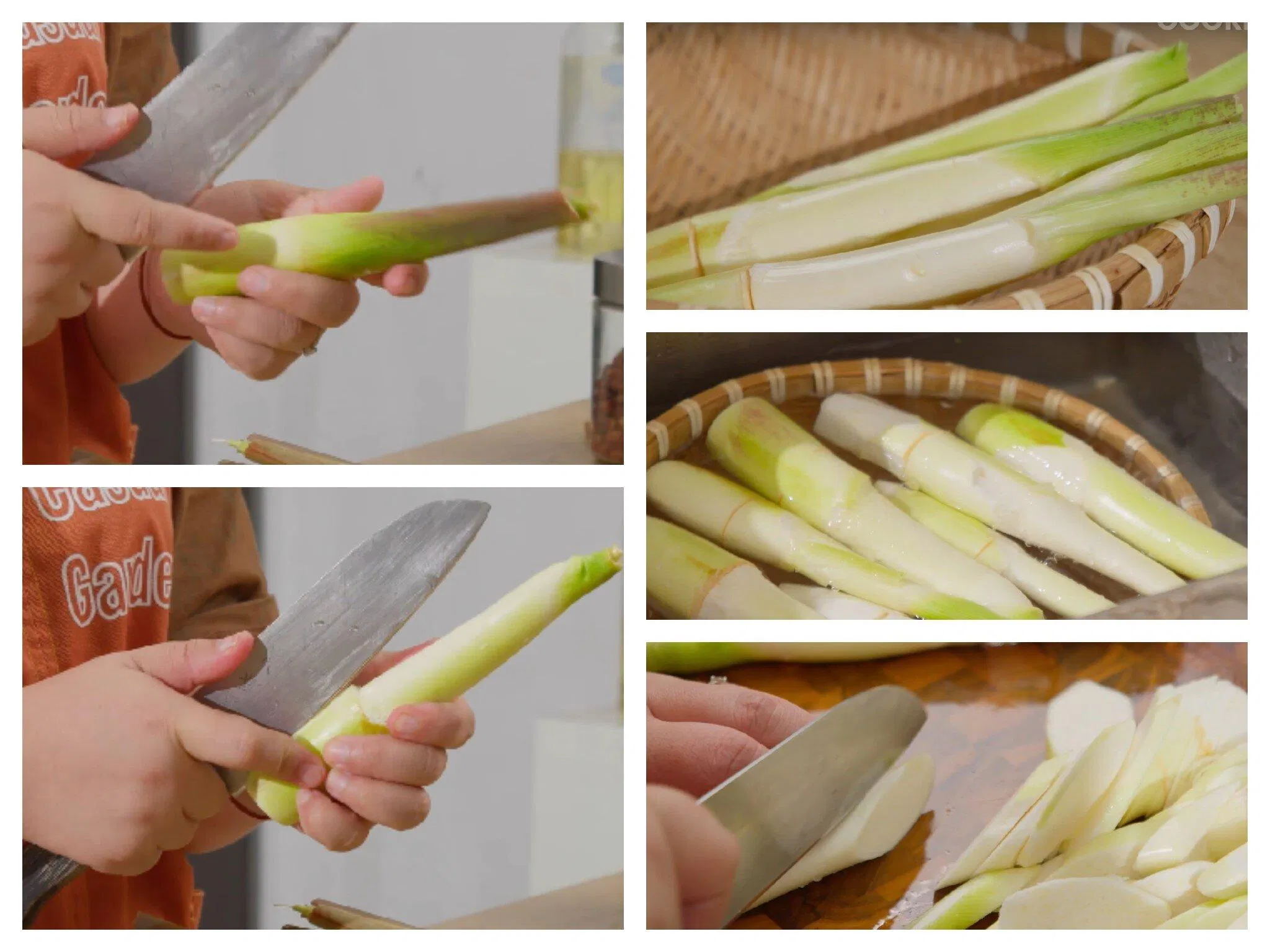 Sơ chế củ niễng