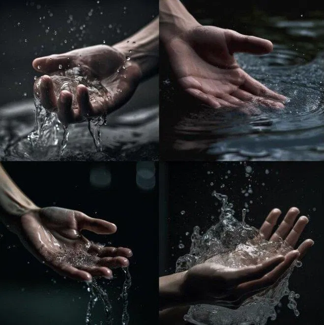 Hình ảnh bàn tay do Midjourney tạo ra (Ảnh: Internet) Hình ảnh bàn tay do Midjourney tạo ra (Ảnh: Internet)