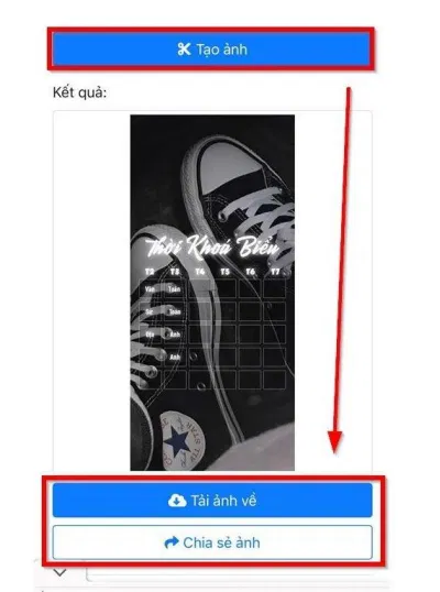 Cách tạo hình nền thời khóa biểu trên điện thoại cho các "não cá vàng" (Ảnh: Internet)