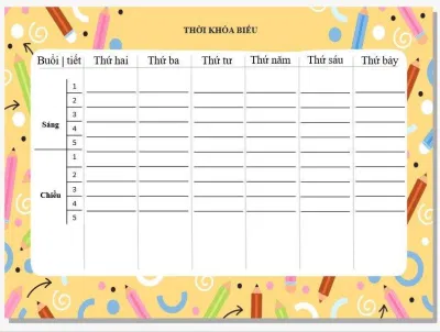 Một số mẫu hình nền thời khóa biểu máy tính (Ảnh: Internet) Một số mẫu hình nền thời khóa biểu máy tính (Ảnh: Internet)