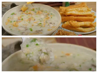 Thành phẩm cháo hàu