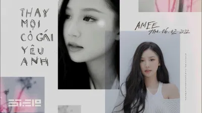 AMEE x LOTTERIA - thay mọi cô gái yêu anh (ảnh: internet). AMEE x LOTTERIA - thay mọi cô gái yêu anh (ảnh: internet).