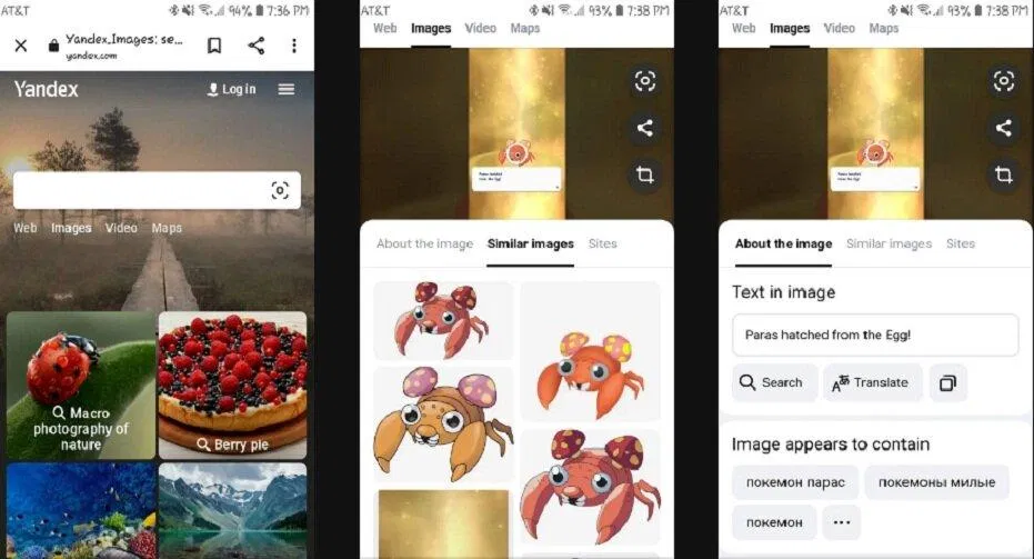Tra ngược hình ảnh trên Yandex (Ảnh: Internet) Tra ngược hình ảnh trên Yandex (Ảnh: Internet)