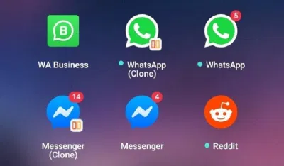 Nhân đôi ứng dụng để đăng nhập nhiều tài khoản khác nhau (Ảnh: Internet) Nhân đôi ứng dụng để đăng nhập nhiều tài khoản khác nhau (Ảnh: Internet)