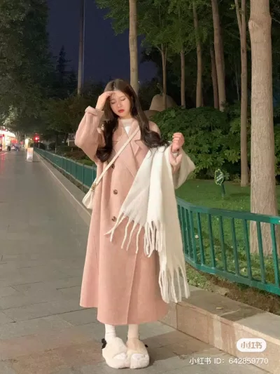 Mix đồ mùa đông với áo Măng tô