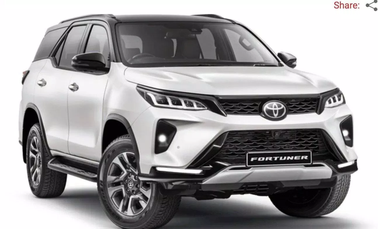 Toyota Fortuner 2023 - nguồn internet Toyota Fortuner 2023 - nguồn internet