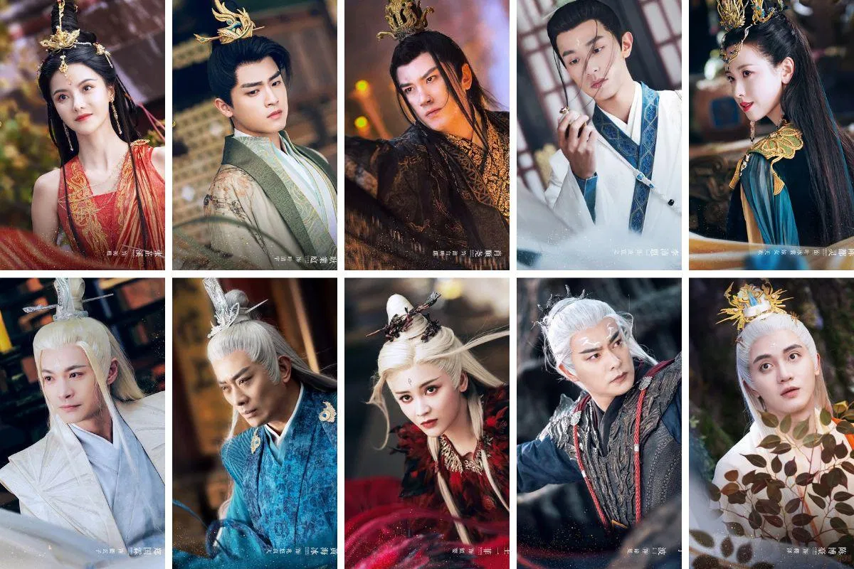 Tạo hình nhân vật cầu kì với khác biệt so với nhiều bộ kiếm hiệp