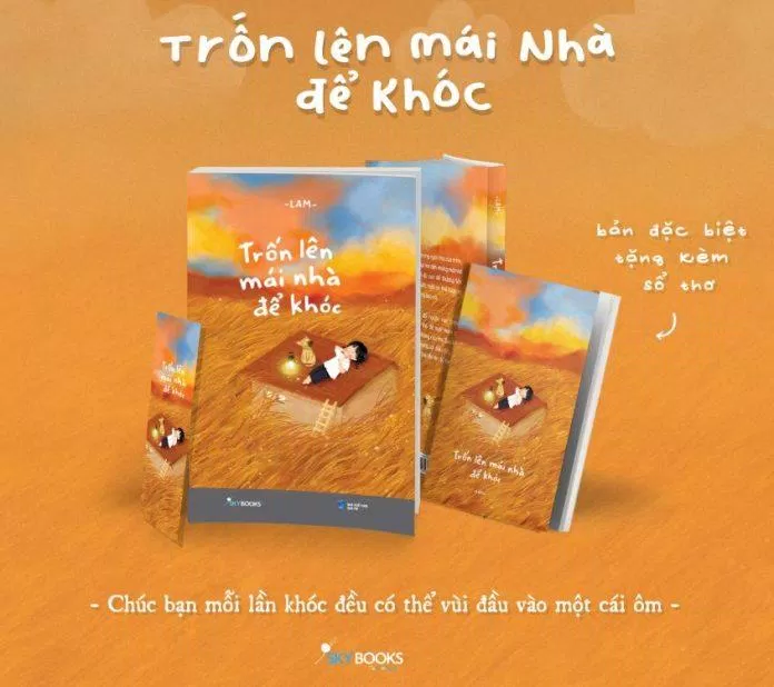 Sách trốn lên mái nhà để khóc-Lam