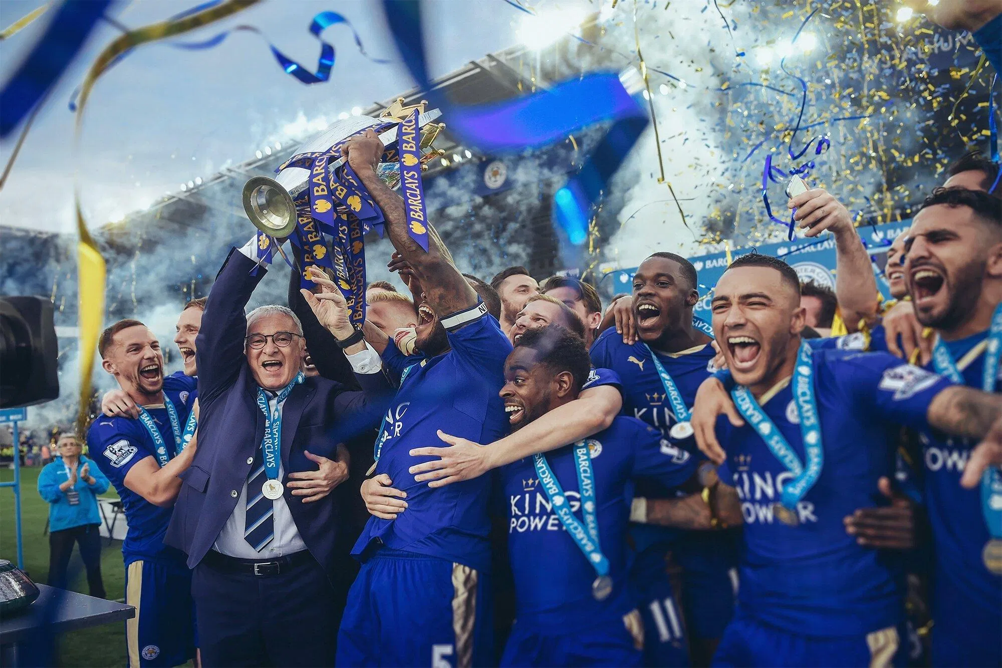 Leicester City vô địch Ngoại hạng Anh (Ảnh: Internet) Leicester City vô địch Ngoại hạng Anh (Ảnh: Internet)