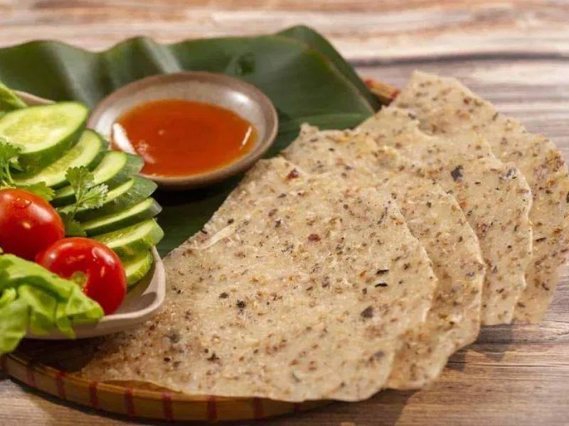 Bánh tráng nước dừa. (Ảnh: Internet)