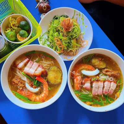 Bún mắm. (Ảnh: Internet)