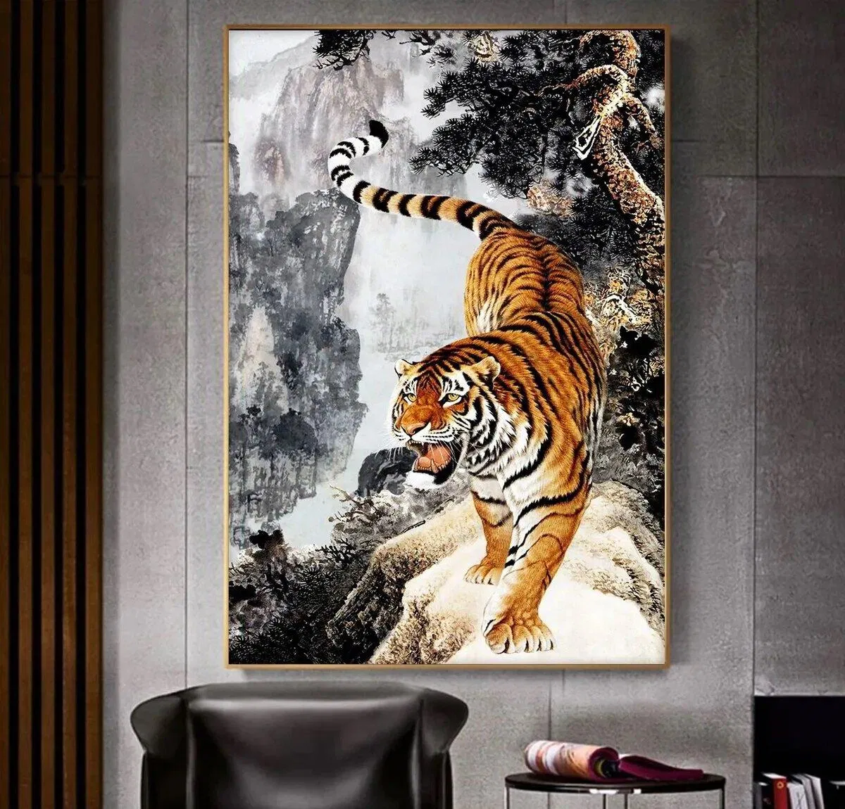 Những điều cấm kỵ khi treo tranh phong thủy phòng làm việc (Ảnh: Internet)