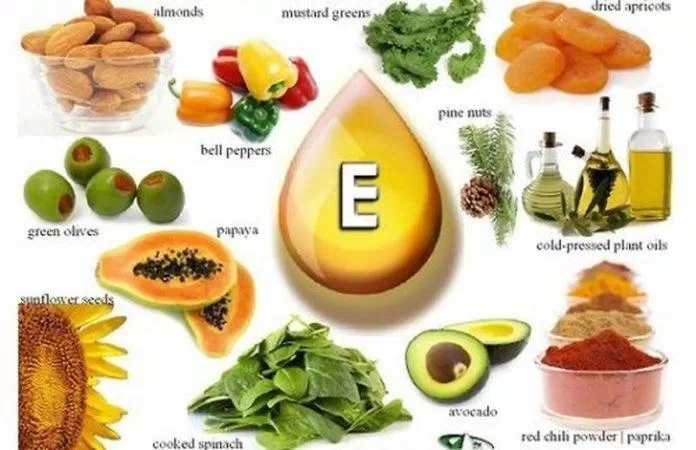 Những thực phẩm giàu vitamin E (ảnh internet) Những thực phẩm giàu vitamin E (ảnh internet)