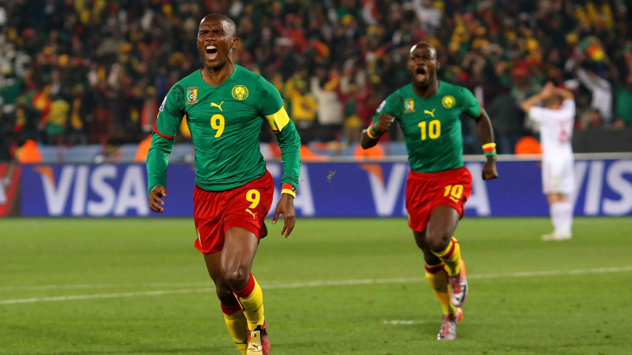 Samuel Etoo - Báo đen dũng mãnh của bóng đá Cameroon barcelona bóng đá huyền thoại samuel eto o