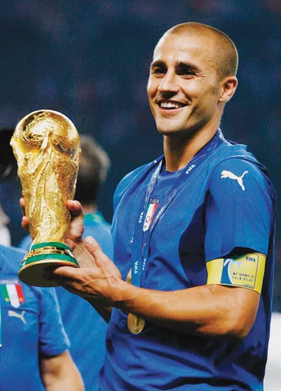 Cannavaro ở đội tuyển quốc gia (Ảnh: Internet) Cannavaro ở đội tuyển quốc gia (Ảnh: Internet)