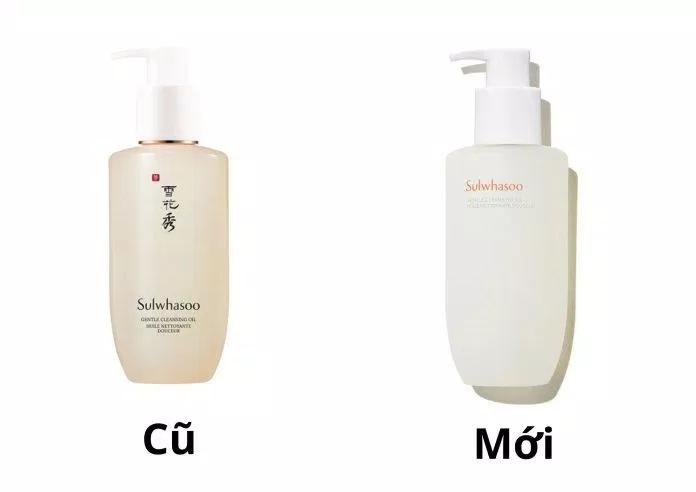 Thiết kế, bao bì mới của dầu tẩy trang Sulwhasoo Gentle Cleansing Oil (Ảnh: Internet). Thiết kế, bao bì mới của dầu tẩy trang Sulwhasoo Gentle Cleansing Oil (Ảnh: Internet).