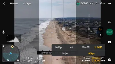 Quay video dọc với Mavic Air 3 (Ảnh: Internet) Quay video dọc với Mavic Air 3 (Ảnh: Internet)