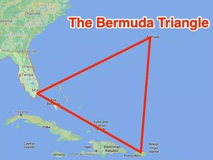 Giới thiệu về Tam giác quỷ Bermuda (Nguồn: internet)