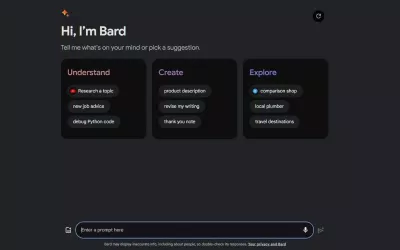 Chatbot Google Bard (Ảnh: Internet) Chatbot Google Bard (Ảnh: Internet)