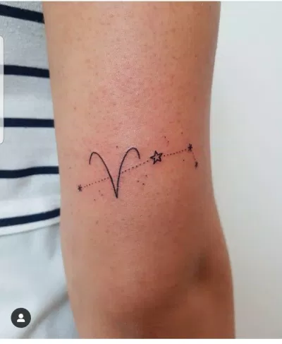 Ý tưởng hình xăm cung Bạch Dương đẹp (Ảnh: Internet) Ý tưởng hình xăm cung Bạch Dương đẹp (Ảnh: Internet)