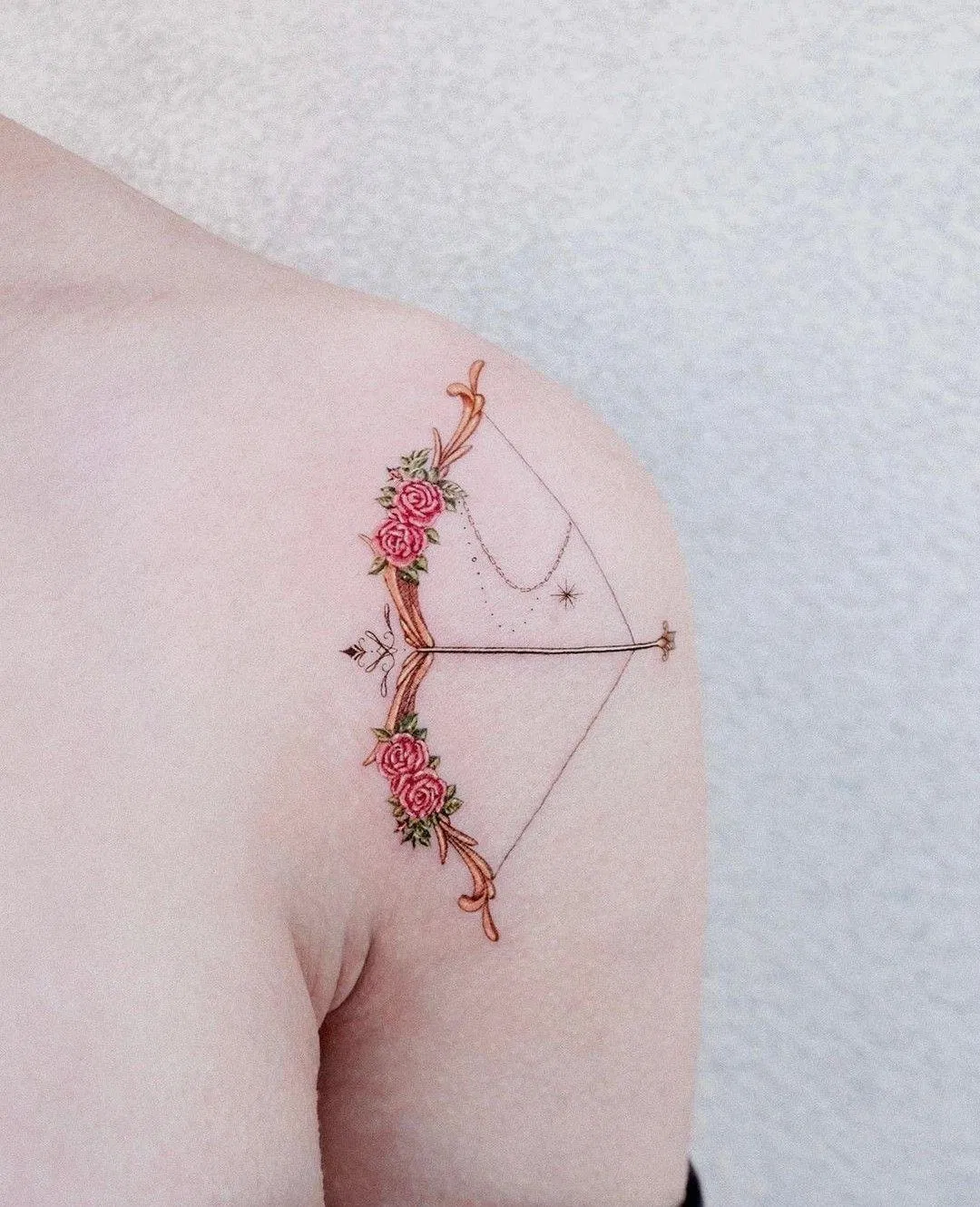 Hình xăm cung Nhân Mã đẹp nhất (Ảnh: Internet) Hình xăm cung Nhân Mã đẹp nhất (Ảnh: Internet)