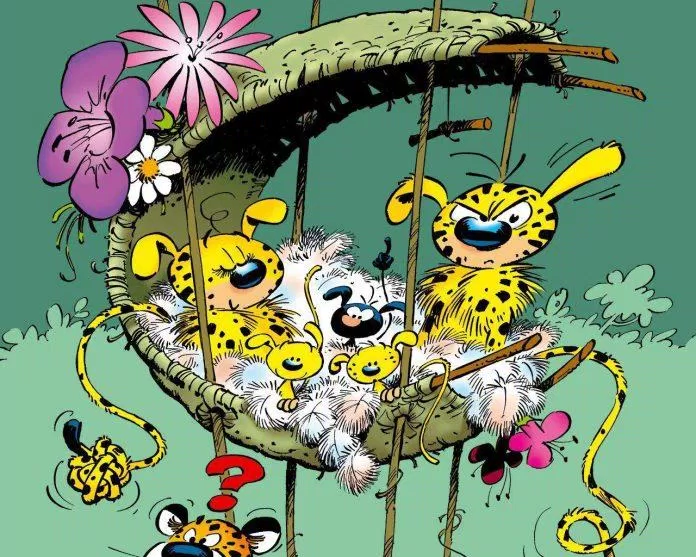 Nhân vật Marsupilami (ảnh: internet)