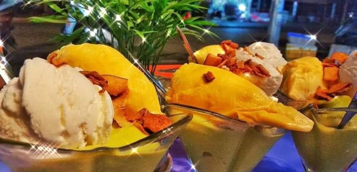 Kem bơ sầu riêng. (Ảnh: Nguồn Internet)