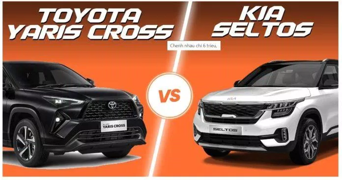 So sánh Toyota Yaris Cross và Kia Seltos (Ảnh: Internet) So sánh Toyota Yaris Cross và Kia Seltos (Ảnh: Internet)