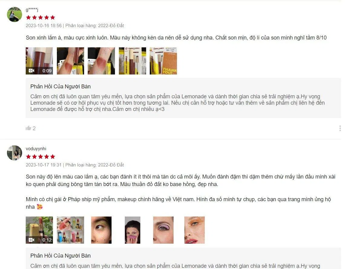 Đánh giá của khách hàng về sản phẩm(Nguồn: BlogAnChoi) Đánh giá của khách hàng về sản phẩm(Nguồn: BlogAnChoi)