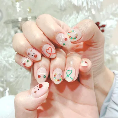 Mẫu nail noel cute