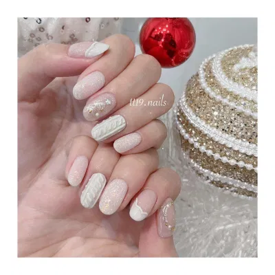 Mẫu nail noel sang chảnh