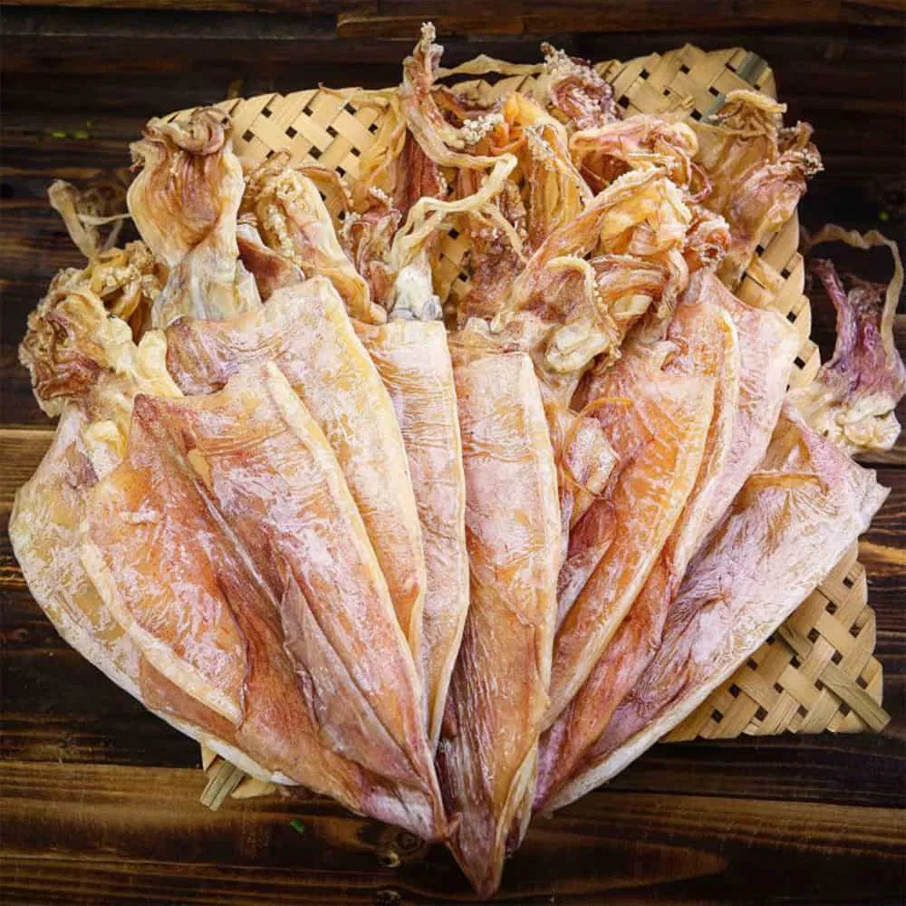Mực khô một nắng - đặc sản Nha Trang