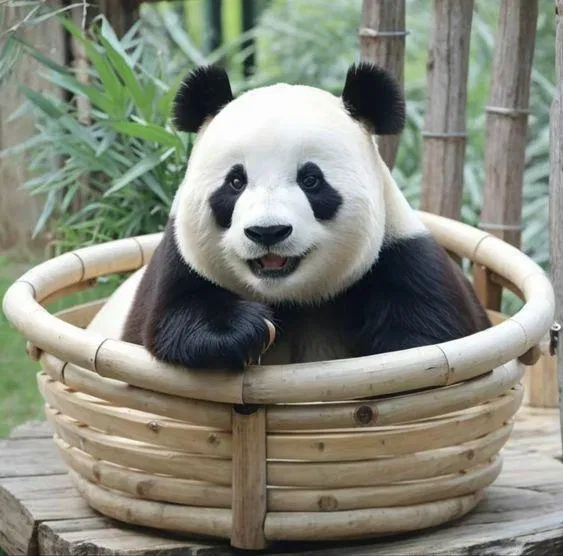 Gấu trúc Phi Vân. Ảnh: Internet