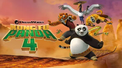 Poster Kung Fu Panda 4 - Phim chiếu rạp ra rạp vào tháng 3 năm 2024 (Ảnh:Internet)