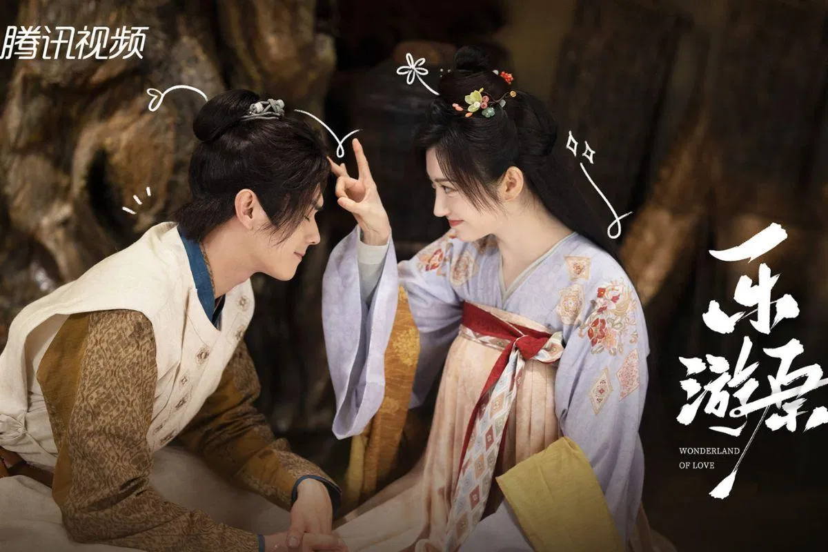 Cảnh Điềm - Hứa Khải ngọt từ trên phim đến xuống hậu trường. Nguồn: Internet