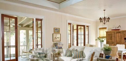 Phong cách thiết kế Elegant Country Style - đem đồng quê vào nội thất ngôi nhà (ảnh: Internet)