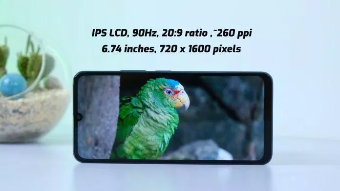 POCO C65 chỉ sở hữu độ phân giải HD+ cho chất lượng hình ảnh khá rỗ (Ảnh: Internet)