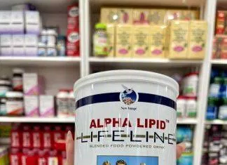 Sữa non alpha lipid lifeline.