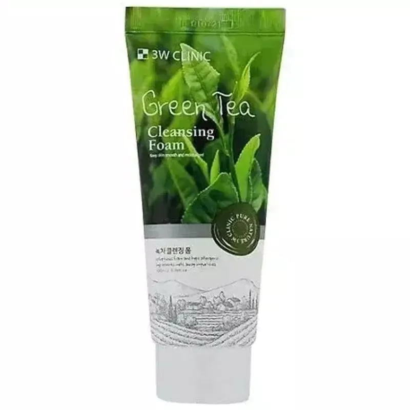 Sữa rửa mặt chiết xuất trà xanh 3W Clinic Green Tea Cleansing Foam (Nguồn: Internet)