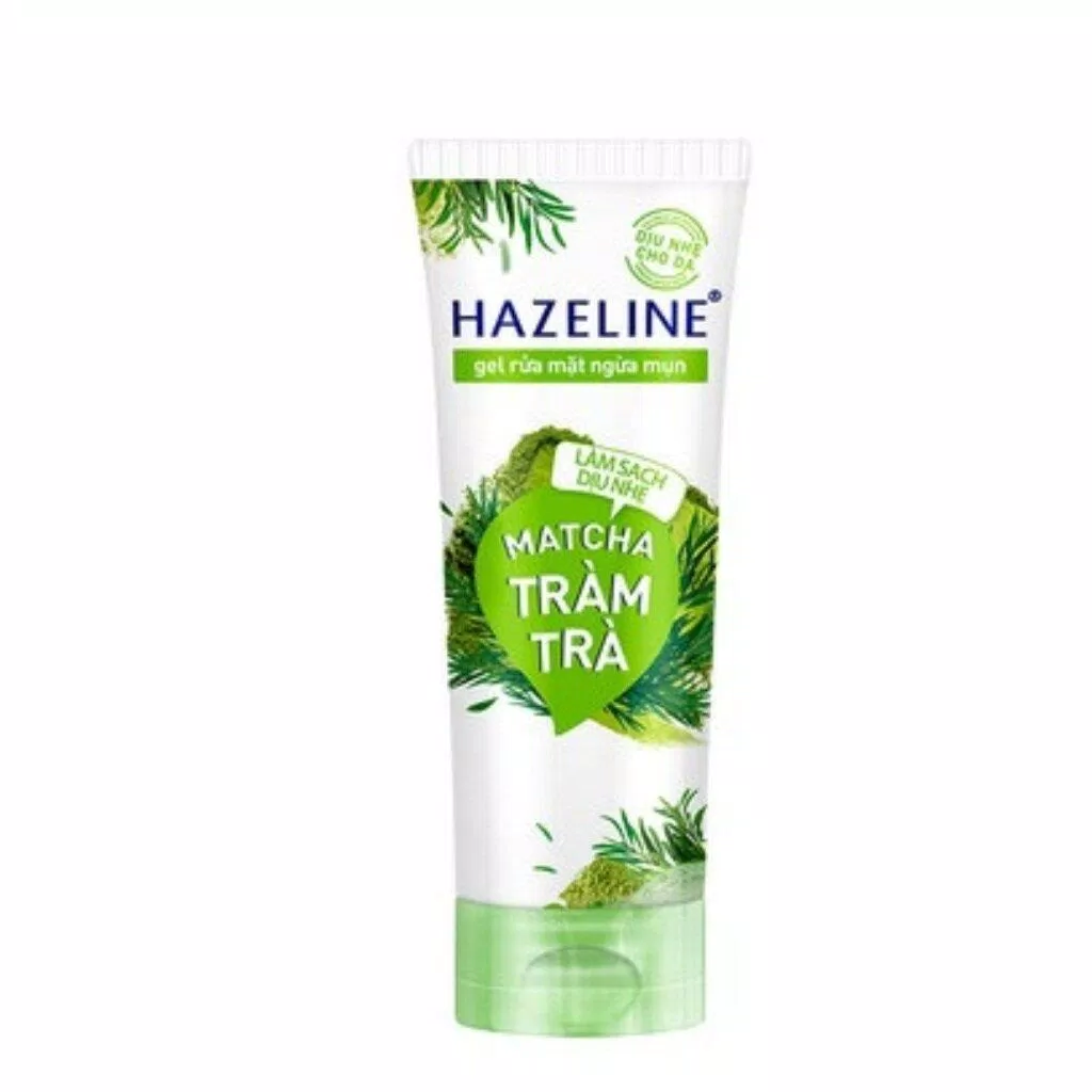 Gel rửa mặt ngừa mụn Hazeline Matcha Tràm