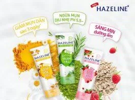 3 sản phẩm sữa rửa mặt trên Shopee Mall của Unilever.