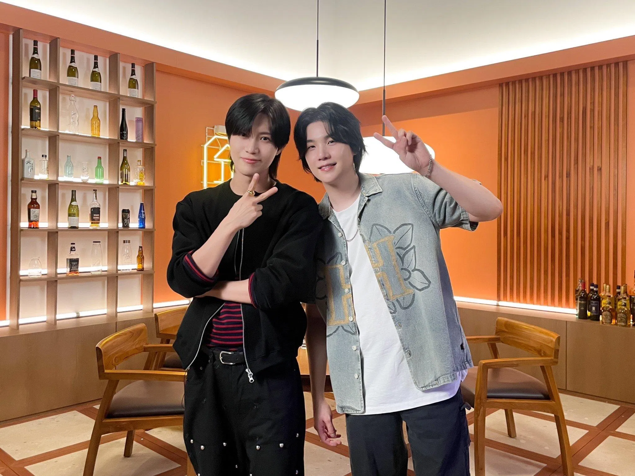 Taemin & Suga (Ảnh: Internet)